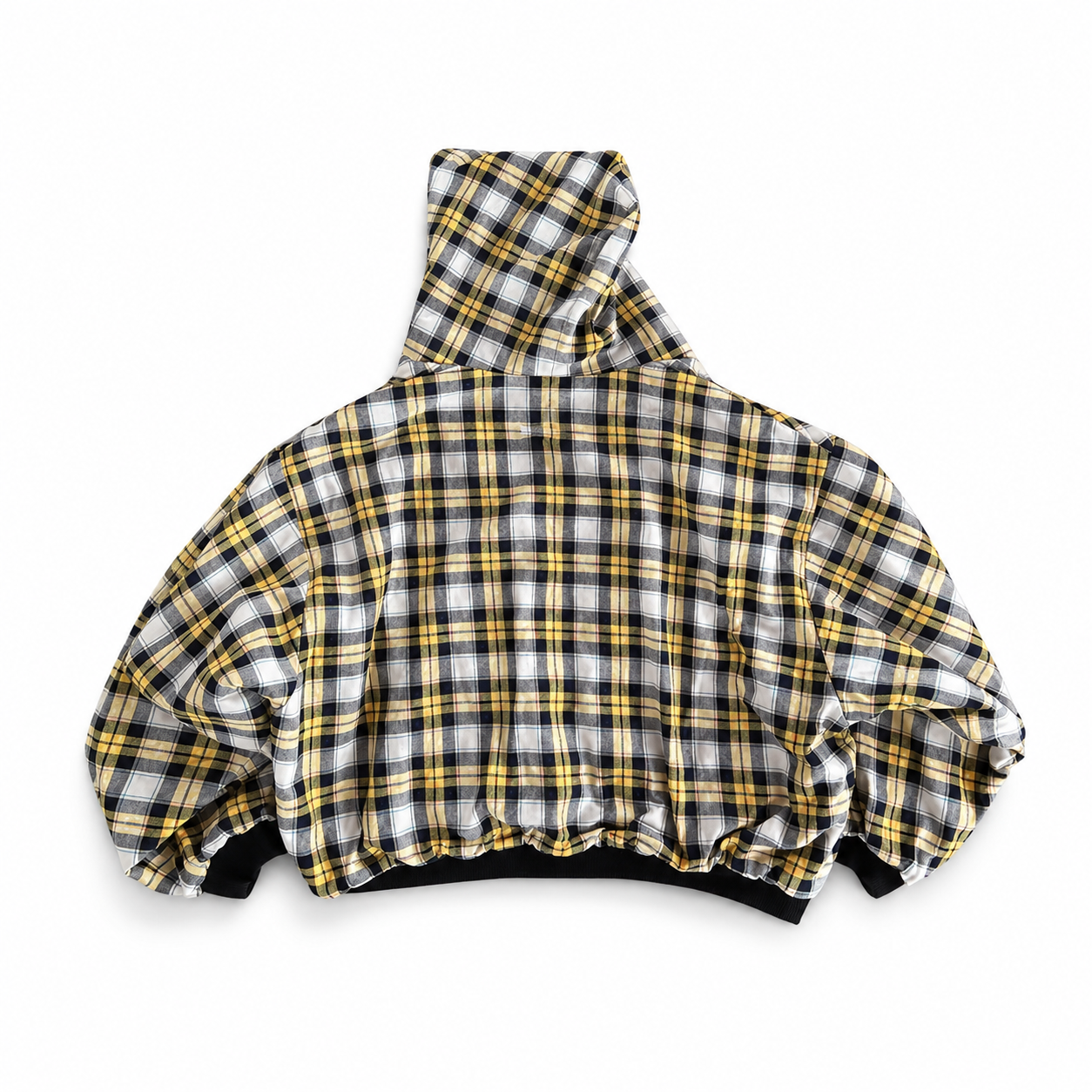 Reversible Plaid Hoodie