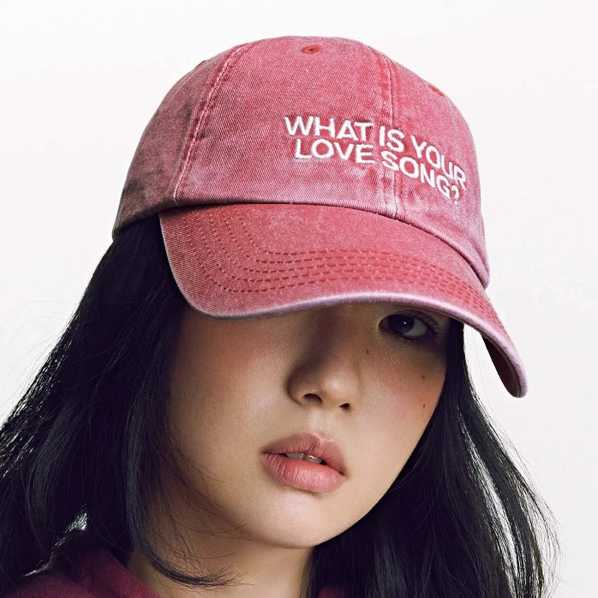 Hot-Selling 2 Styles Washed Cotton Baseball Cap with Printed Distressed Soft Top Denim Hat Vintage Hat for Men & Women